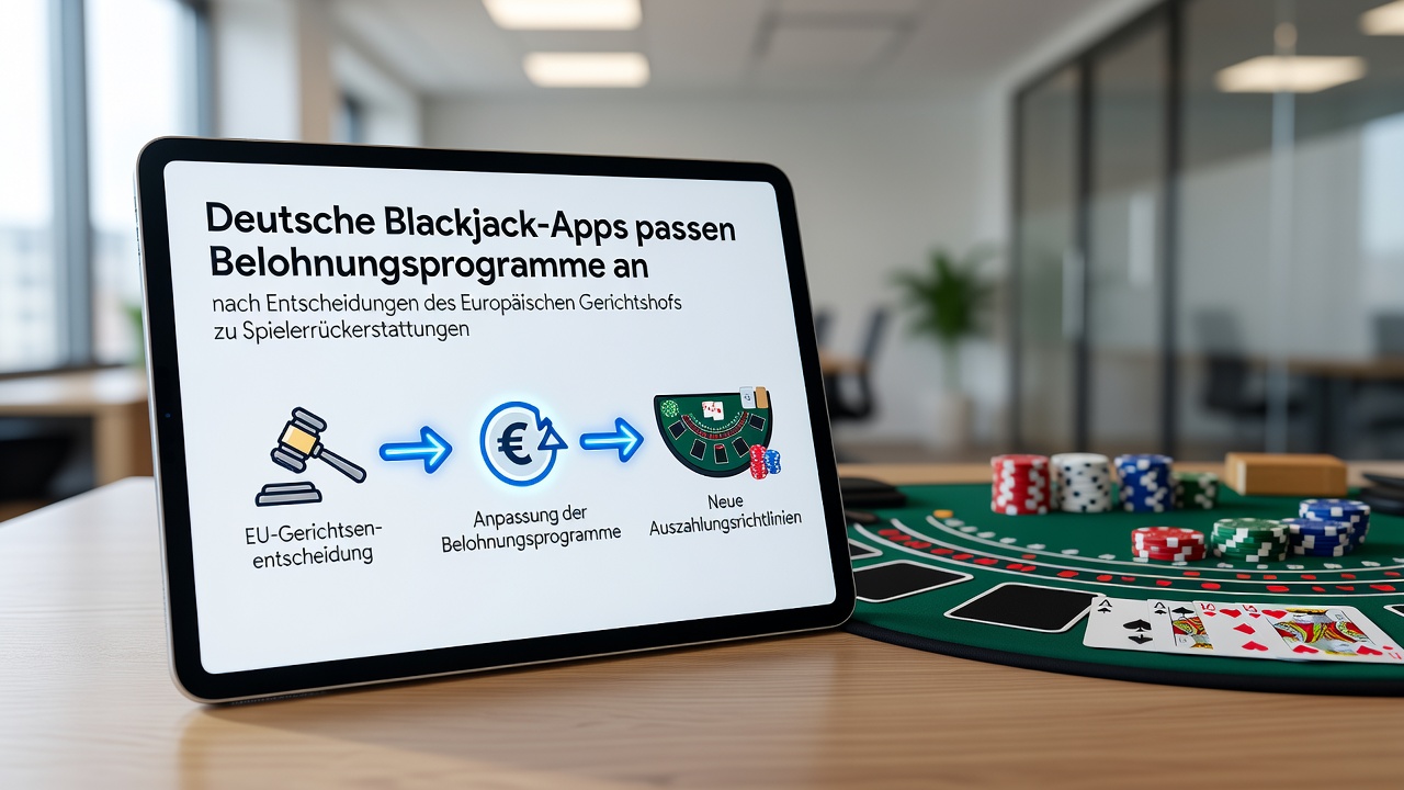 Deutsche Blackjack-Apps passen Belohnungsprogramme an nach EuGH-Entscheidungen zu Rückerstattungen