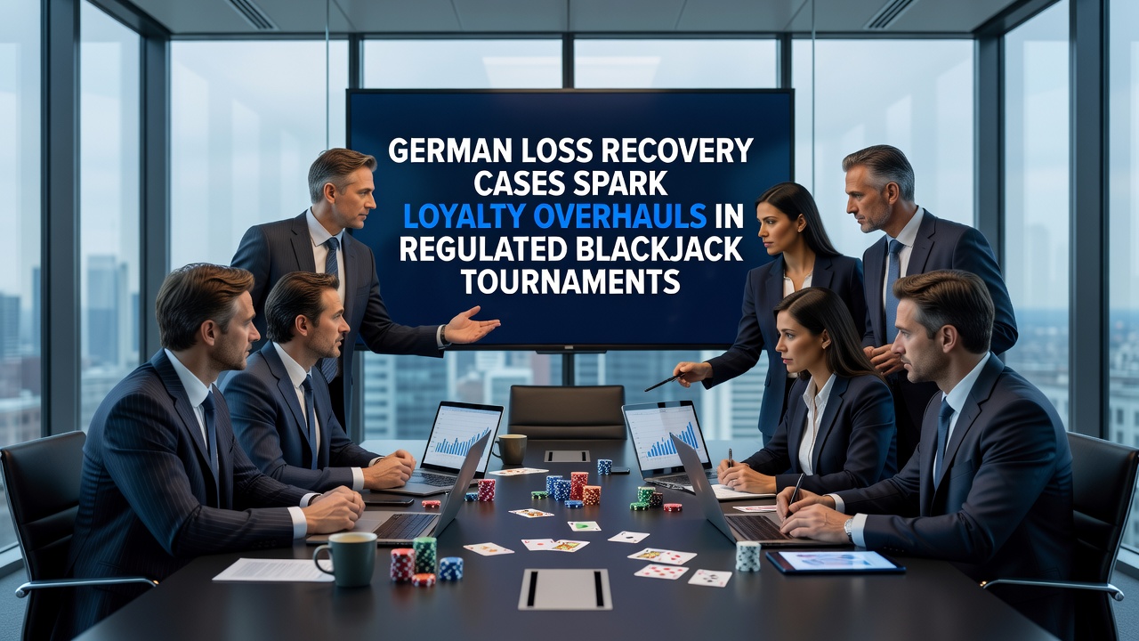 Illustration zu Verlust-Rückforderungsfällen und Treueprogramm-Anpassungen in Blackjack-Turnieren