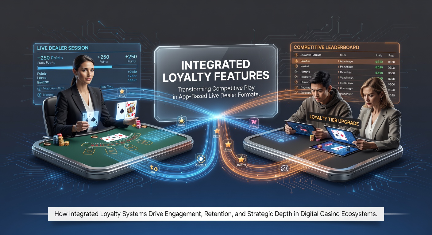 Integrierte Treueprogramme in mobilen Live-Dealer-Apps zeigen Echtzeit-Belohnungen und Ranglisten während aktiver Spielsessions