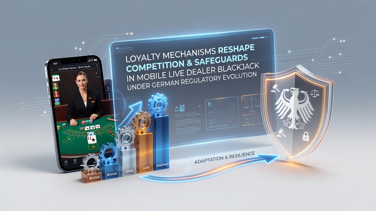 Mobile Live-Dealer-Blackjack-Schnittstelle mit integrierten Treueelementen unter deutscher Regulierung