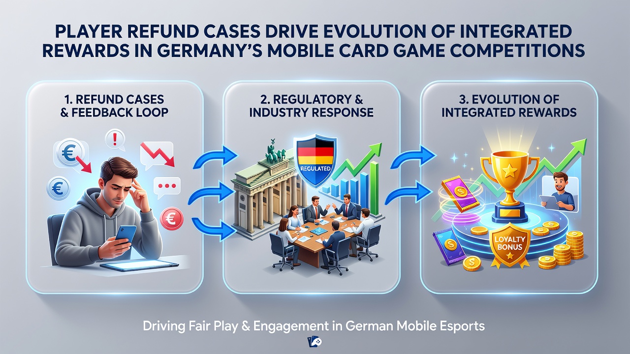 Beispiel für integrierte Belohnungen in einer mobilen App für Kartenspiele